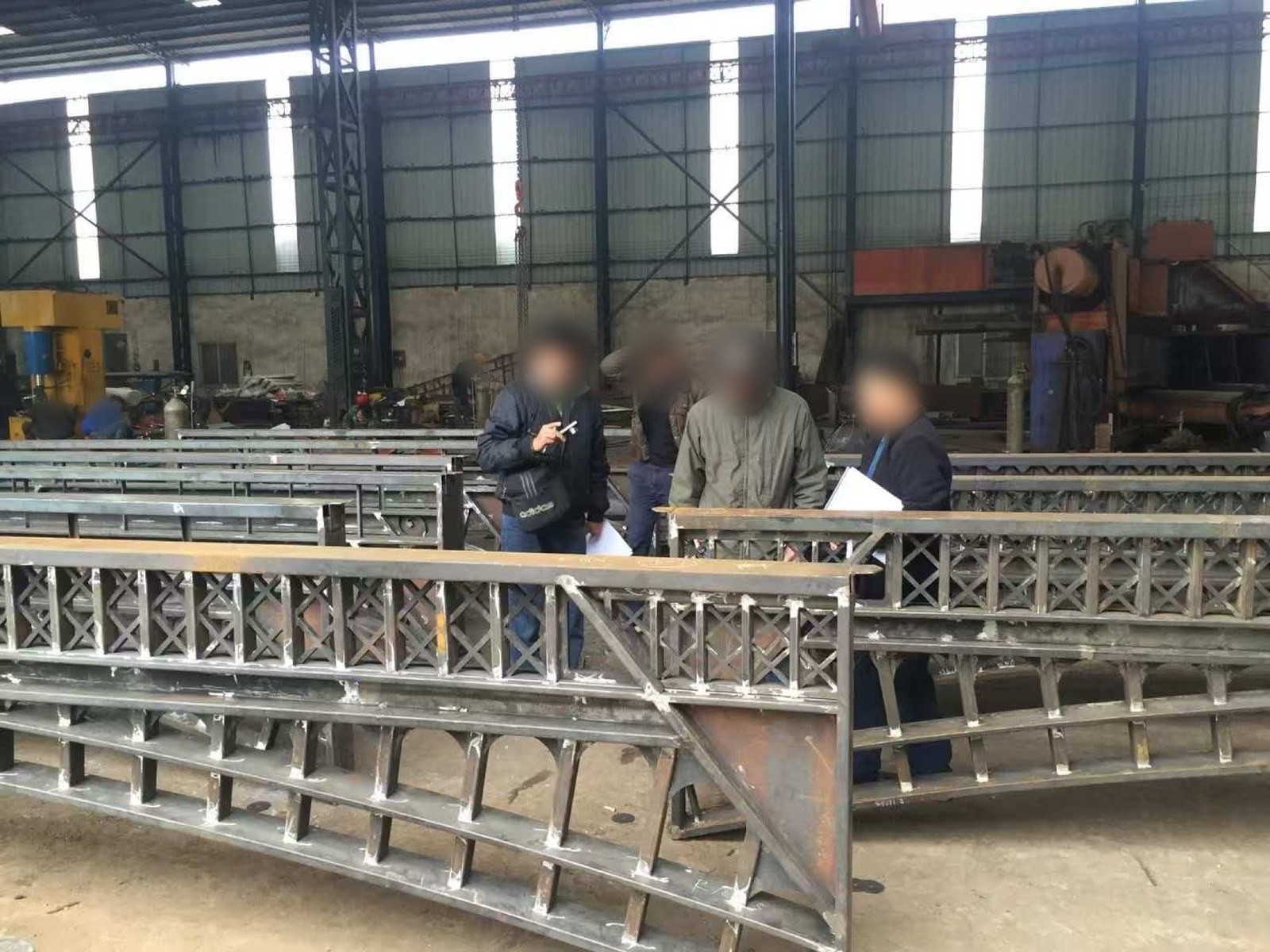 The Parisian Macao ticket hall · Ticket hall steelwork